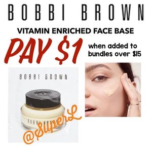 NEW $1 Bobbi Brown Face Base Primer Priming Moisturizer Primer
